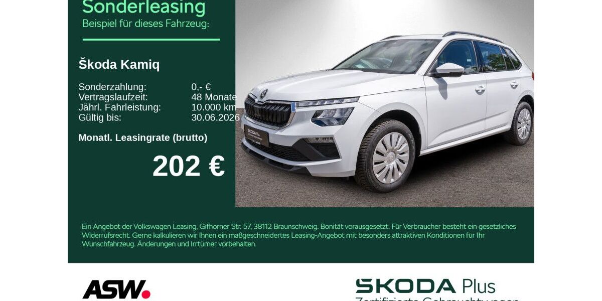 Skoda Kamiq 23.600 km 21.730 &euro; Heilbronn 74076