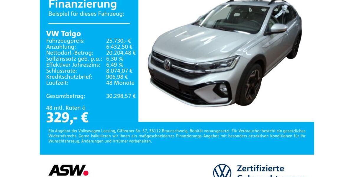 VW Taigo 12.800 km 25.730 &euro; Bad Rappenau 74906