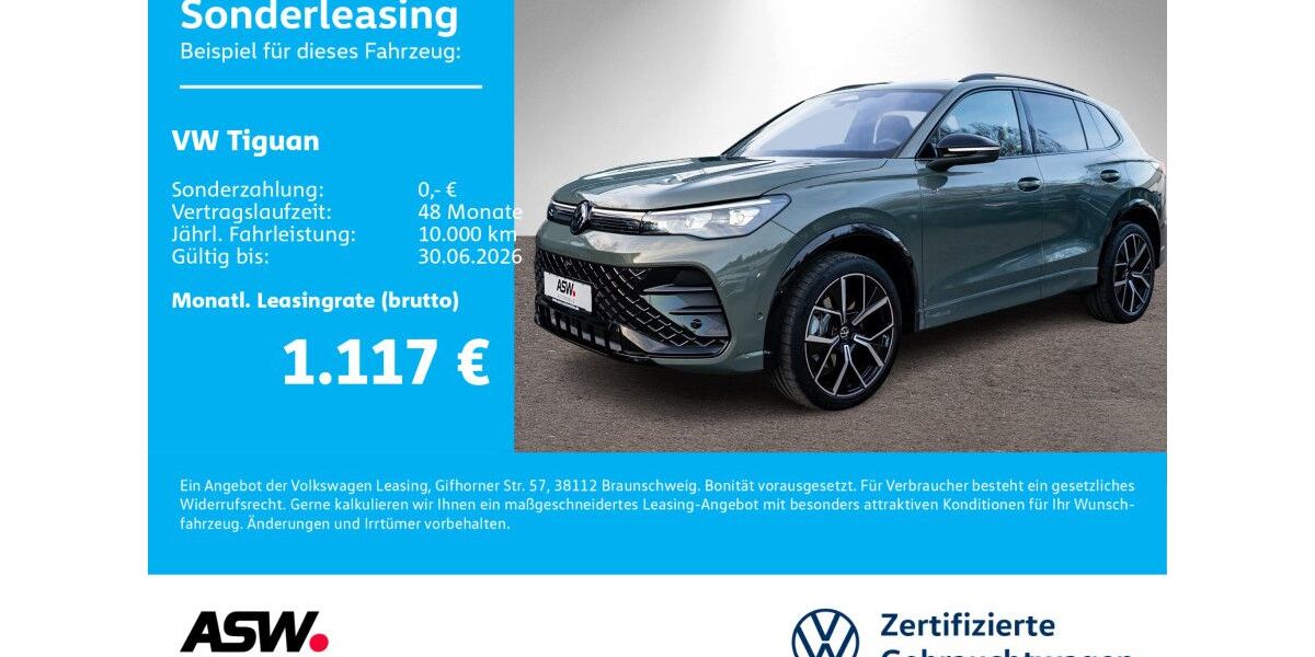 VW Tiguan 19.990 km 75.990 &euro; Neckarsulm 74172