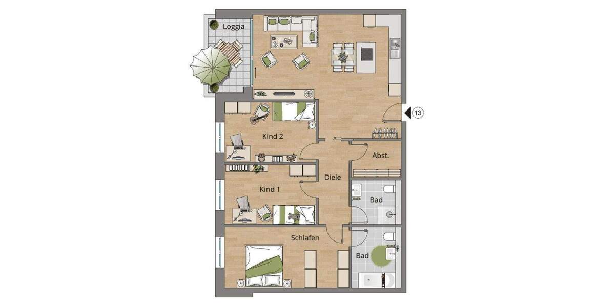 Steinheim an der Murr: Weitblick genießen in Ihrer neuen 4-Zimmer-Wohlfühloase 4 zimmer