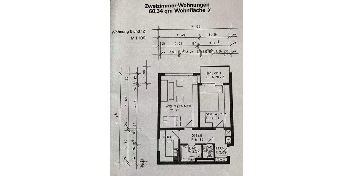 Attraktive 2-Zimmer-Wohnung mit Balkon, EBK, Stellplatz, Keller in Heilbronn-Horkheim 2 zimmer