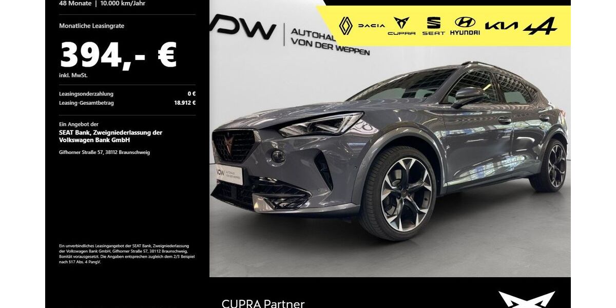 Cupra Formentor 18.700 km 36.880 &euro; Heilbronn 74076