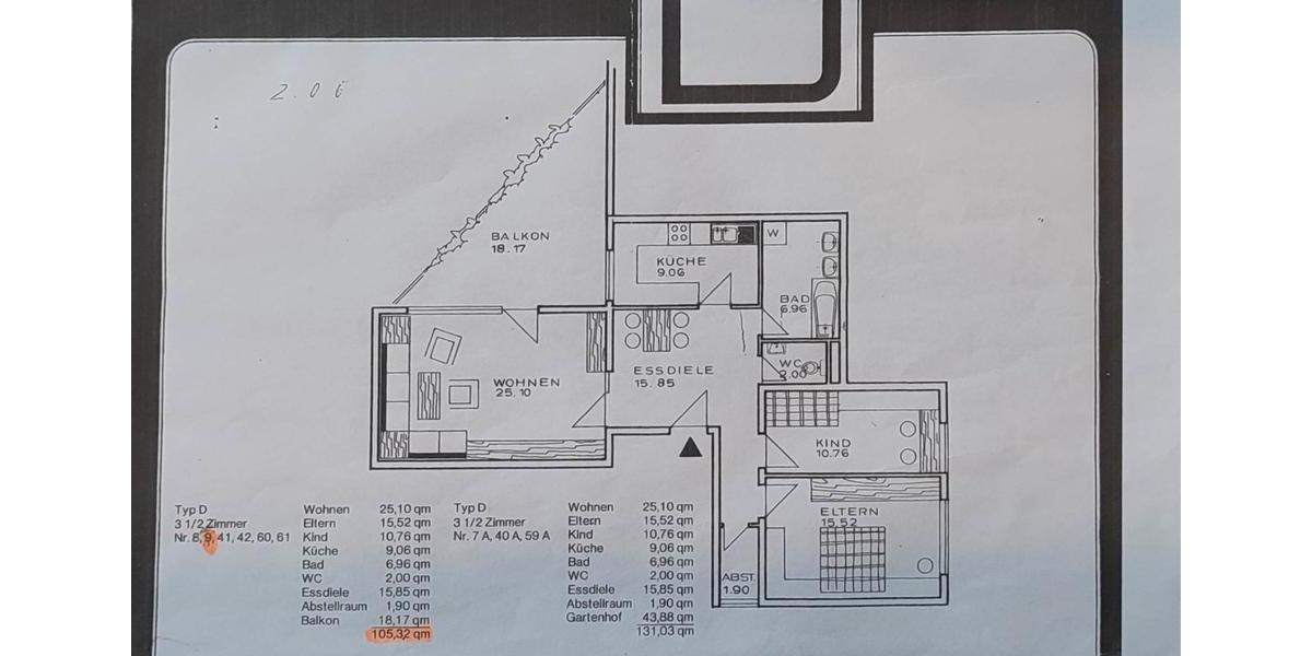 Etagenwohnung Heilbronn Böckingen - 3.5 Zimmer, 89 m&sup2;, 319.000&euro; | Angebot:26867414