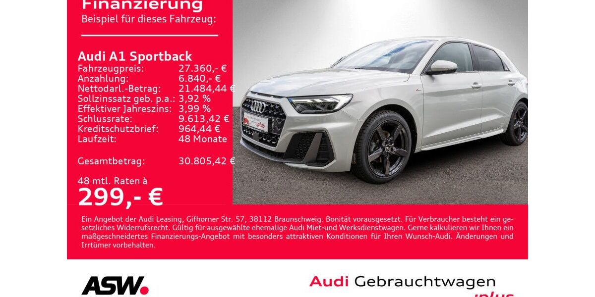 Audi A1 7.990 km 26.860 &euro; Heilbronn 74074
