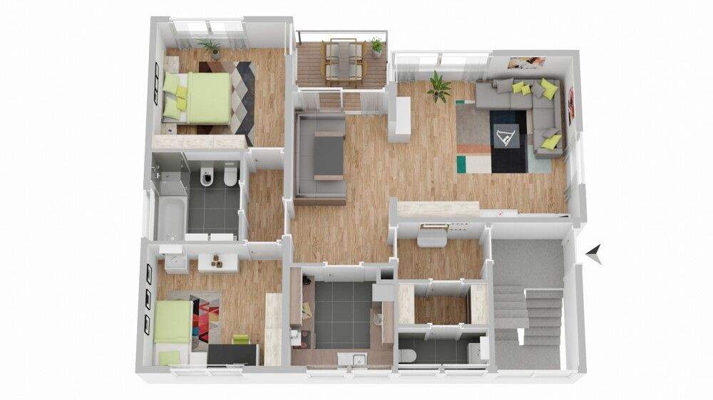 Mehrfamilienhaus, Wohnhaus Asperg - 6 Zimmer, 164 m&sup2;, 575.000&euro; | Angebot:24793791