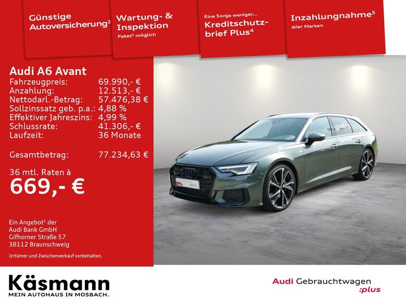Audi A6 16.500 km 69.870 € Mosbach 74821
