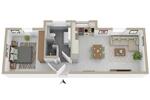 Dachgeschoßwohnung Haßmersheim - 2 Zimmer, 56 m&sup2;, 875&euro; | Angebot:26134704