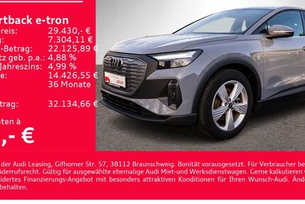 Audi Q4 e-tron 34.400 km 26.390 &euro; Heilbronn 74074