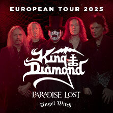 King Diamond - Summer 2025 + Sp. Guest: Paradise Lost, Support: Angel Witch Ludwigsburg