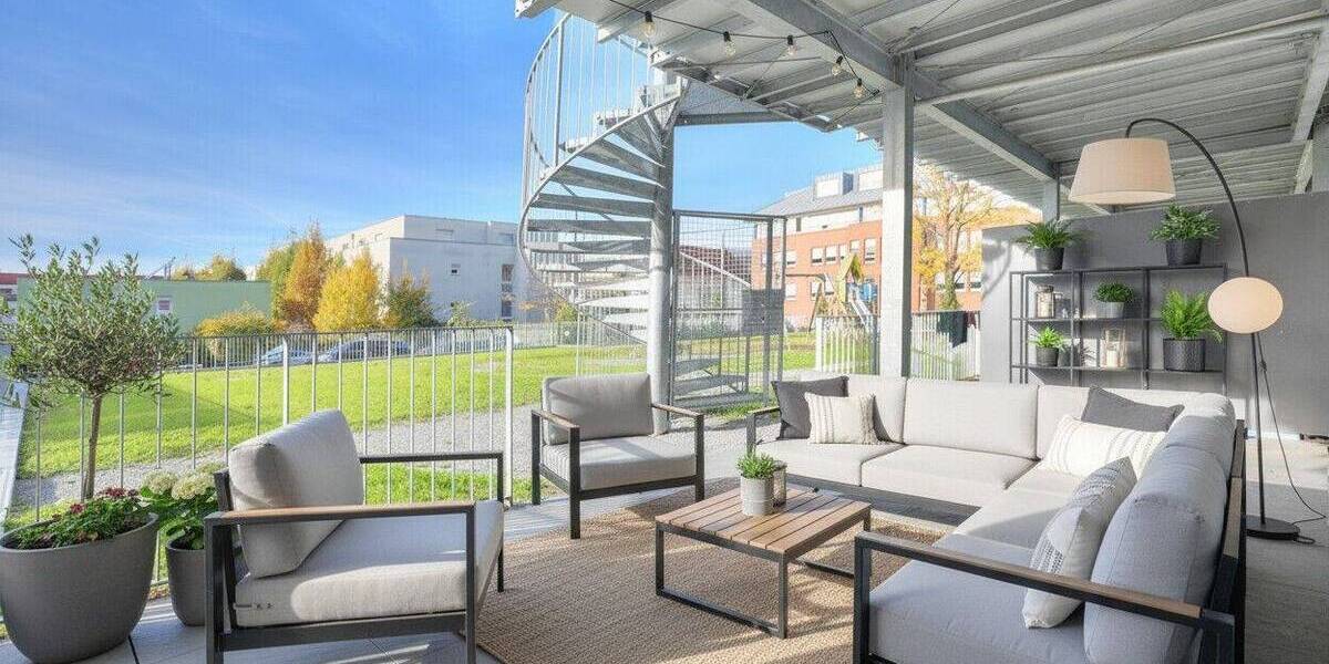 Moderne 2-Zimmer-Wohnung mit überdachter Terrasse - nur wenige Meter vom Bildungscampus Heilbronn 2 zimmer