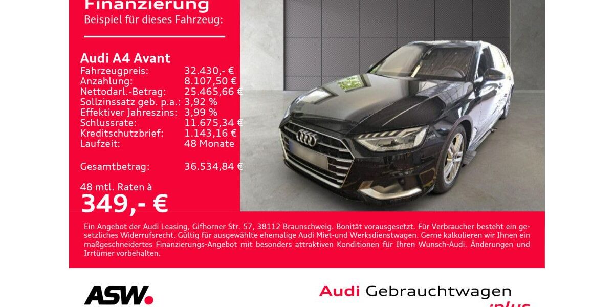 Audi A4 67.300 km 32.430 &euro; Heilbronn 74074