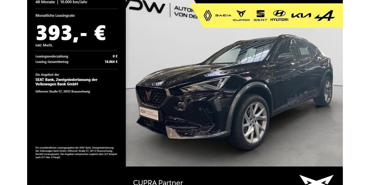 Cupra Formentor 18.200 km 26.900 &euro; Heilbronn 74076