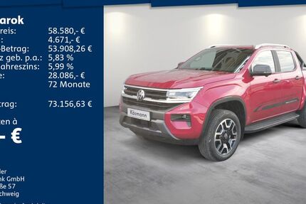 VW Amarok 16.000 km 58.580 &euro; Mosbach 74821
