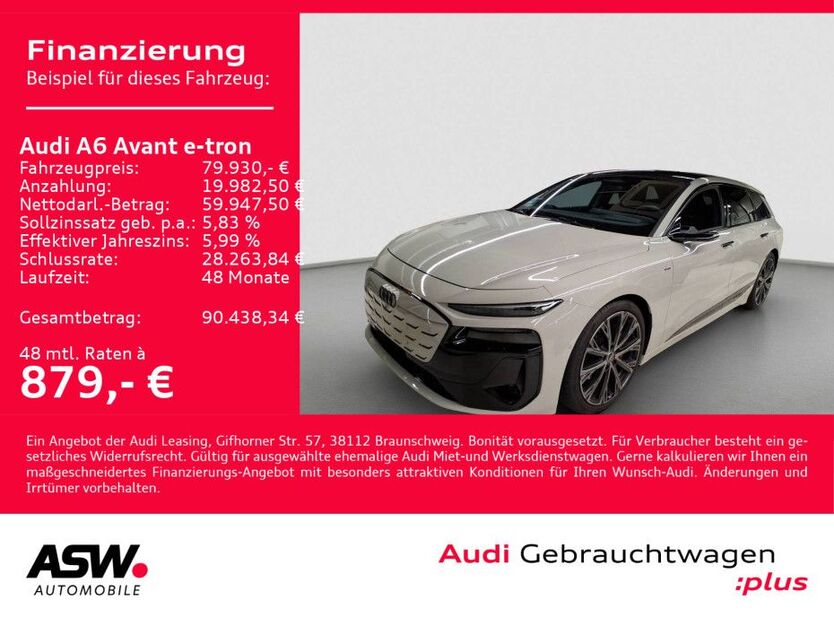 Audi A6 e-tron 17.990 km 79.930 € Heilbronn 74074