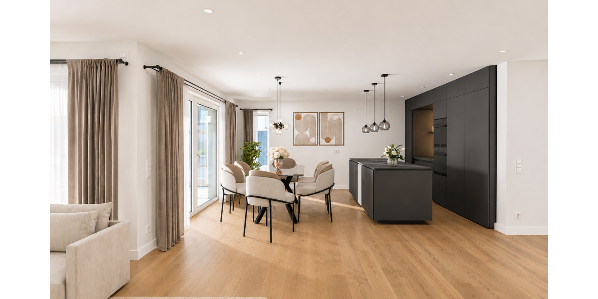 Etagenwohnung Ludwigsburg Oßweil - 3 Zimmer, 75 m&sup2;, 495.000&euro; | Angebot:26882601