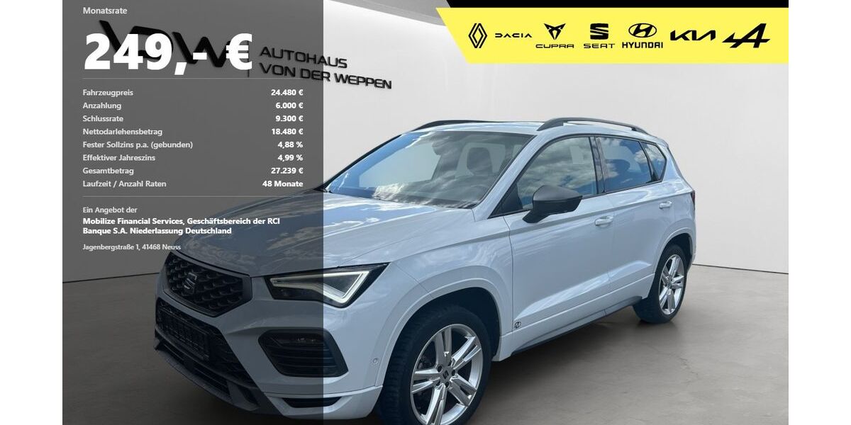 Seat Ateca 30.900 km 24.380 &euro; Mosbach 74821