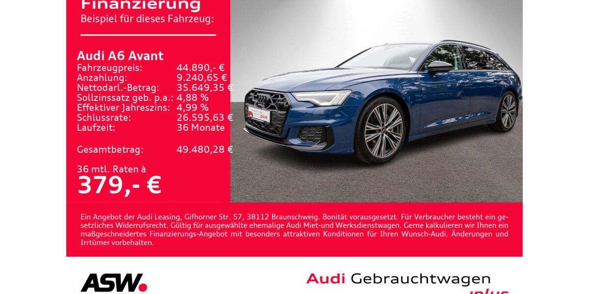 Audi A6 39.900 km 44.890 &euro; Heilbronn 74074