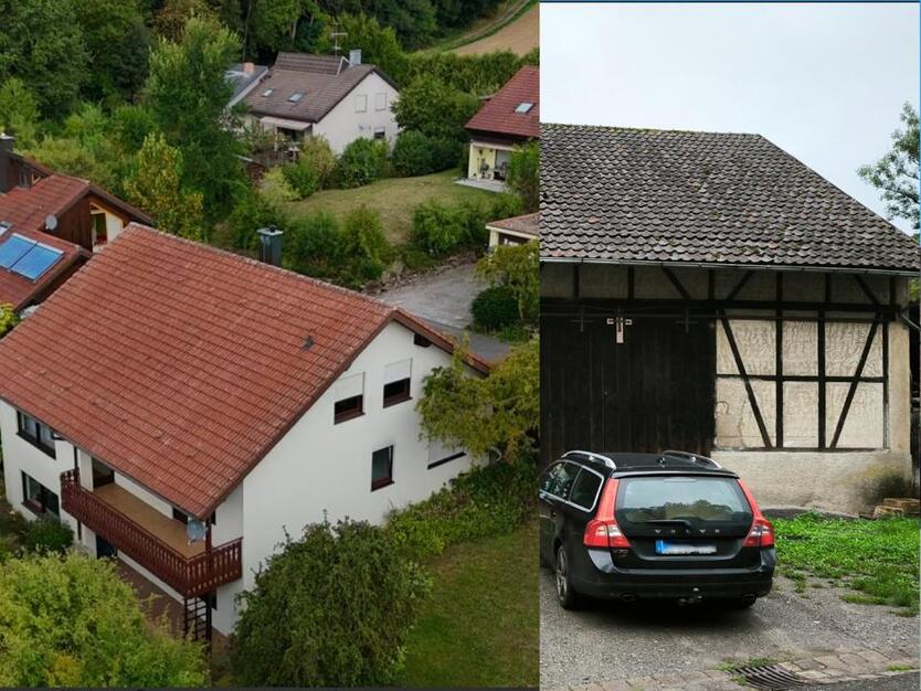 Zweifamilienhaus 238m² im Grünen, Glasfaser, Scheune