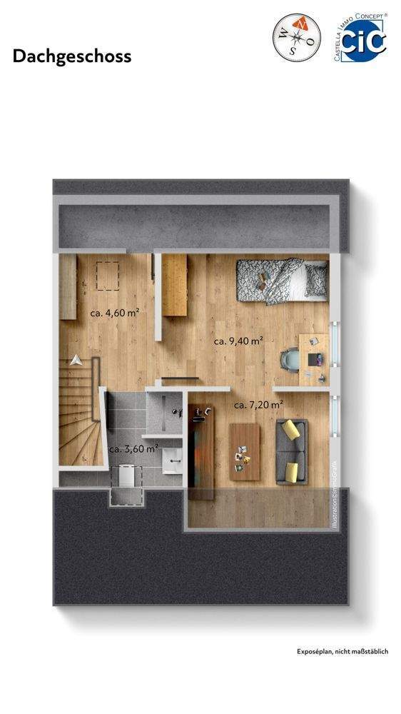 Ruhig gelegene familienfeundliche DHH im Herzen von Heilbronn mit Garage und kleinem Gärtchen 6 zimmer