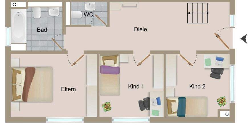 Doppelhaushälfte Heilbronn / Kirchhausen Kirchhausen - 5 Zimmer, 166 m&sup2;, 2.349&euro; | Angebot:24040720