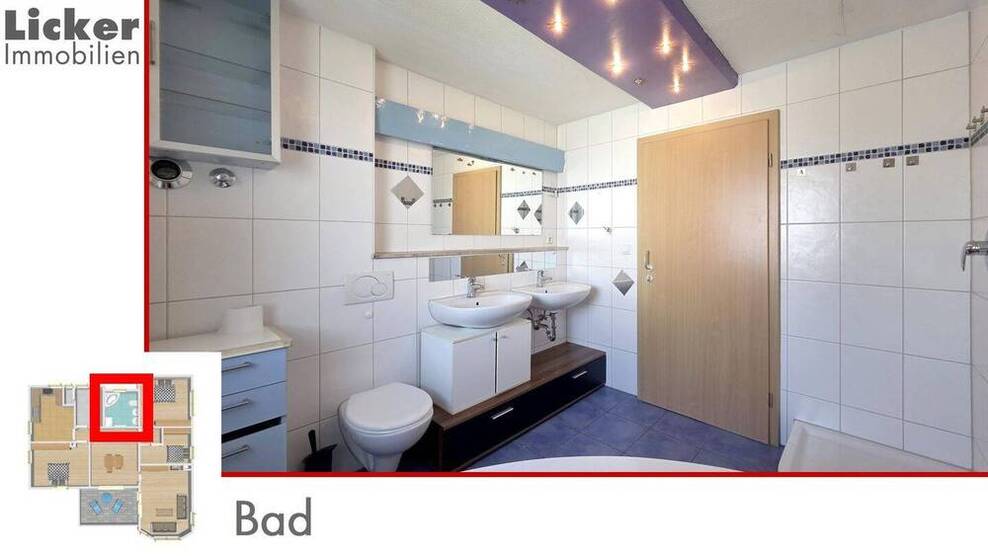 4-5 Zi.-ETW mit 118m², im 3 FH, mit 21m² Balkon