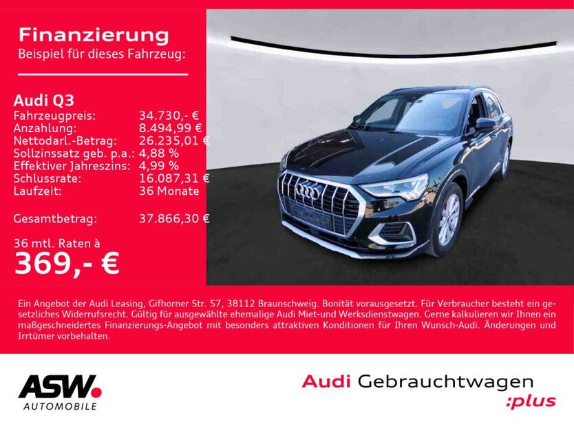 Audi Q3 59.500 km 34.730 € Heilbronn 74074