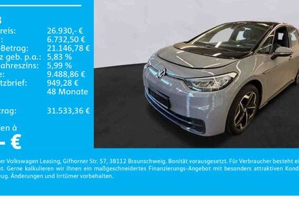 VW ID.3 13.900 km 26.930 &euro; Sinsheim 74889