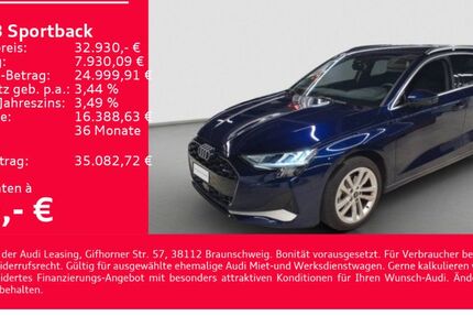 Audi A3 8.900 km 32.930 € Heilbronn 74074