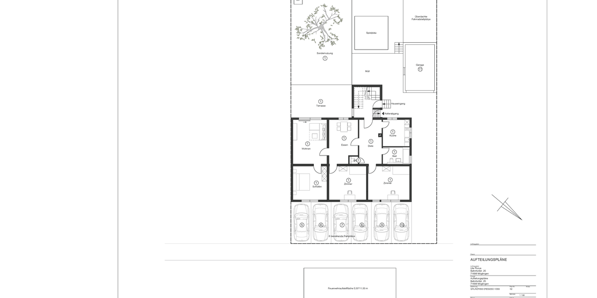 Wohnung zum Kaufen in Möglingen 449.000 € 136.24 m² 5 zimmer