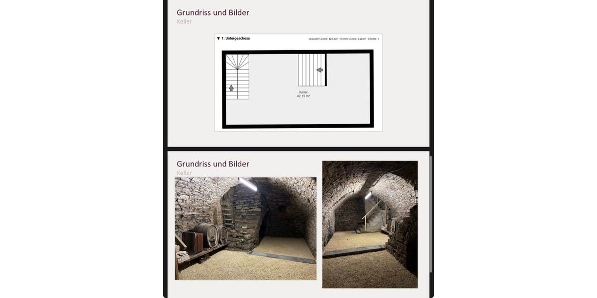 Einfamilienhaus Besigheim - 3 Zimmer, 75 m&sup2;, 1.200&euro; | Angebot:25837562