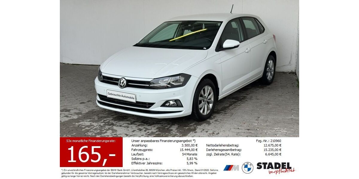 VW Polo 56.287 km 13.290 &euro; Heilbronn 74074