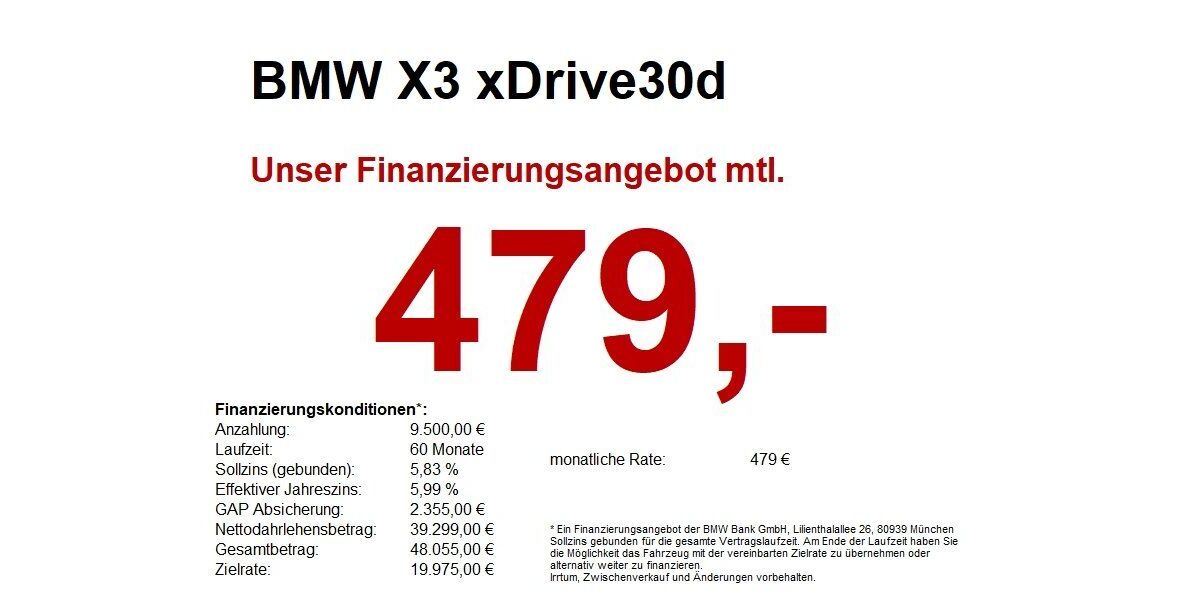 BMW X3 75.313 km 44.880 &euro; Heilbronn 74074