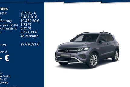 VW T-Cross 5.990 km 25.950 &euro; Mosbach 74821