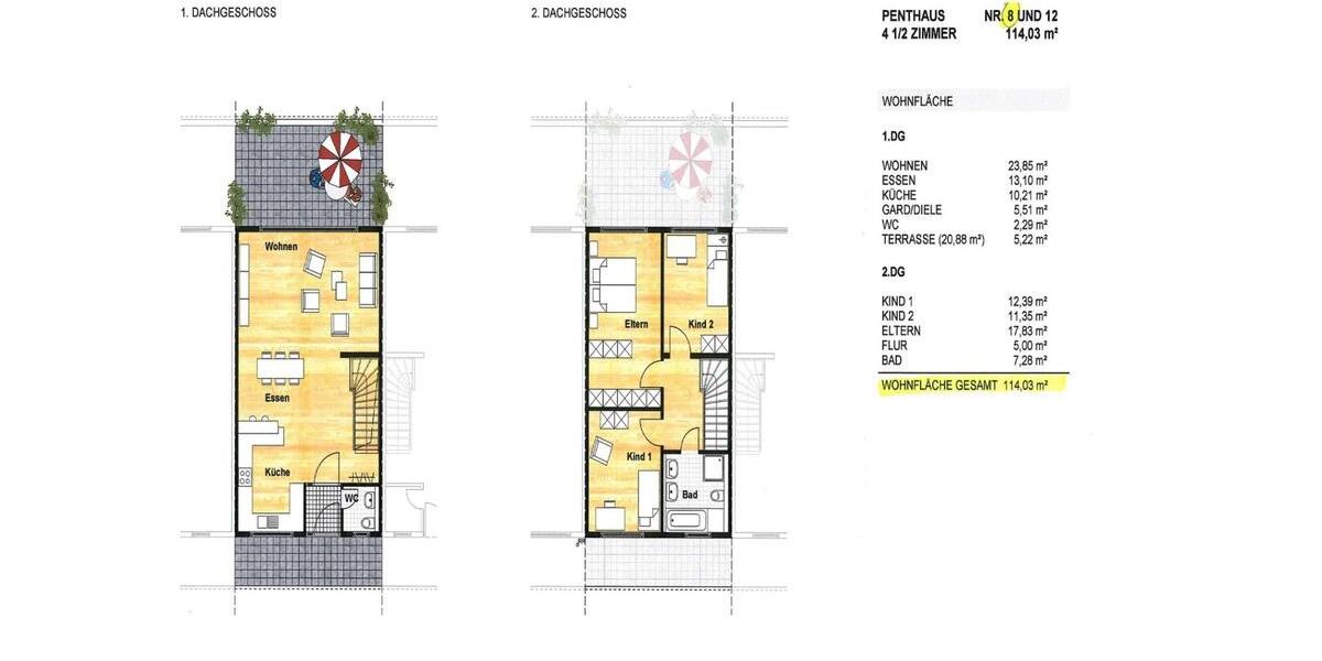 Einfamilienhaus Asperg - 4.5 Zimmer, 114 m&sup2;, 519.000&euro; | Angebot:26987308