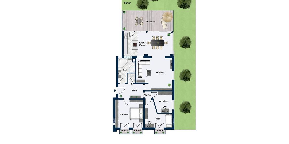 Etagenwohnung Heilbronn Kernstadt - 4 Zimmer, 105 m&sup2;, 655.000&euro; | Angebot:26204111