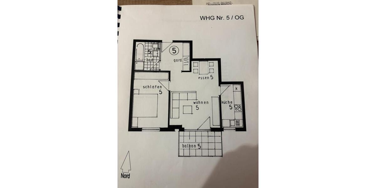 Etagenwohnung Neckarsulm - 2.5 Zimmer, 60 m&sup2;, 1.050&euro; | Angebot:25403675