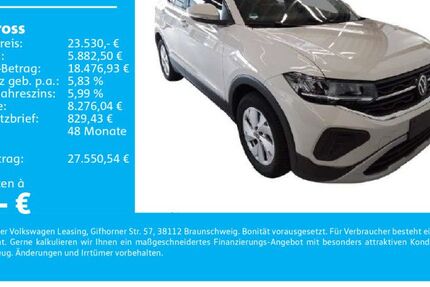 VW T-Cross 9.100 km 23.530 &euro; Neckarsulm 74172