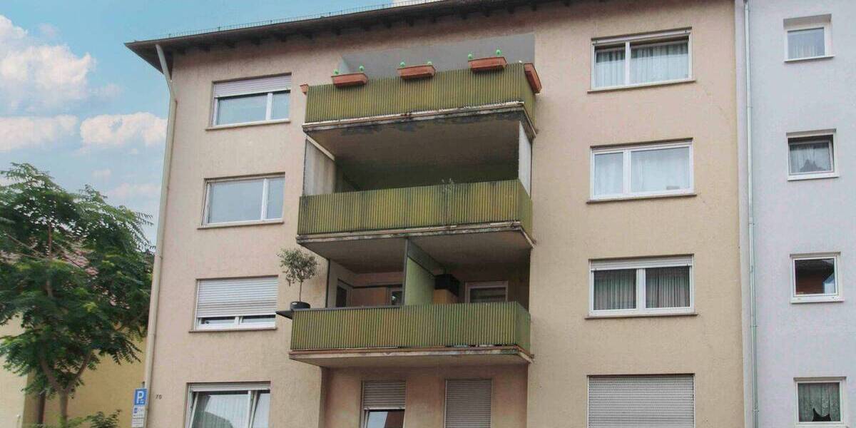 Etagenwohnung Heilbronn Kernstadt - 3 Zimmer, 80 m&sup2;, 210.000&euro; | Angebot:26807535