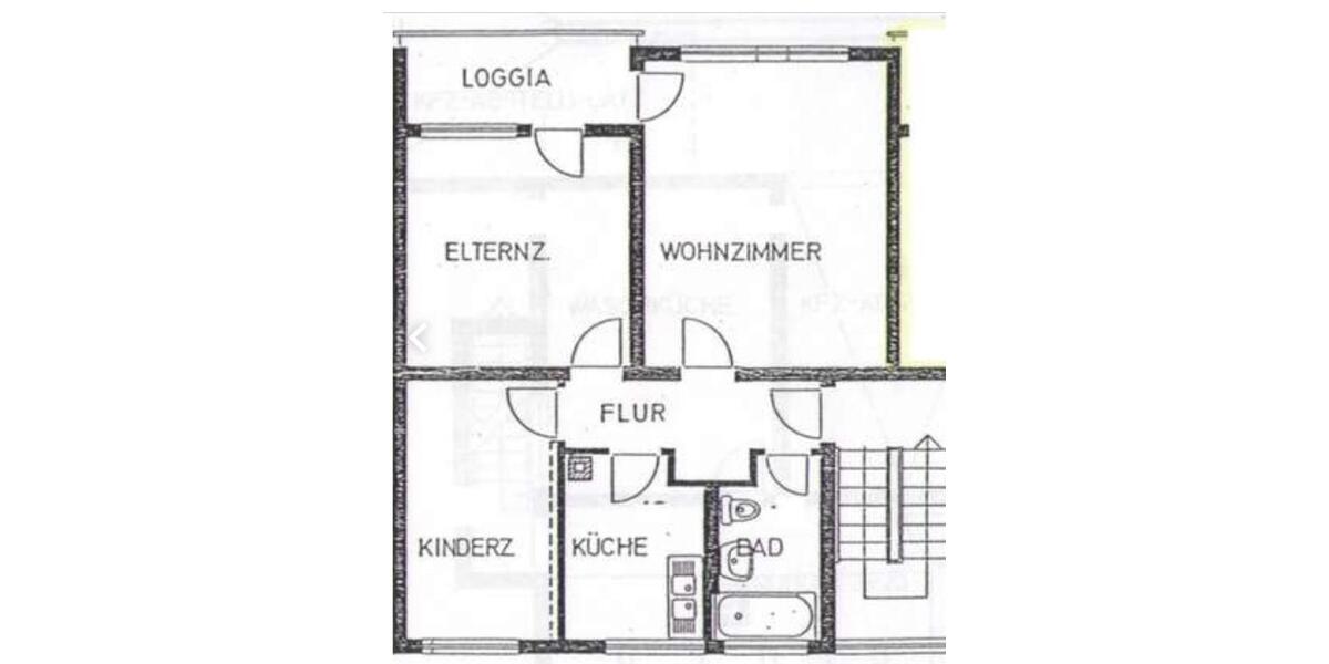 Etagenwohnung Heilbronn Kernstadt - 3 Zimmer, 64 m&sup2;, 309.000&euro; | Angebot:25236635