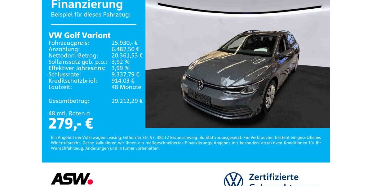 VW Golf 33.500 km 25.930 &euro; Neckarsulm 74172