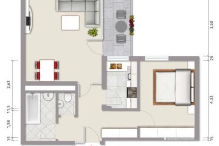 Wohnung Steinheim an der Murr - 2 Zimmer, 54 m&sup2;, 214.000&euro; | Angebot:26505189