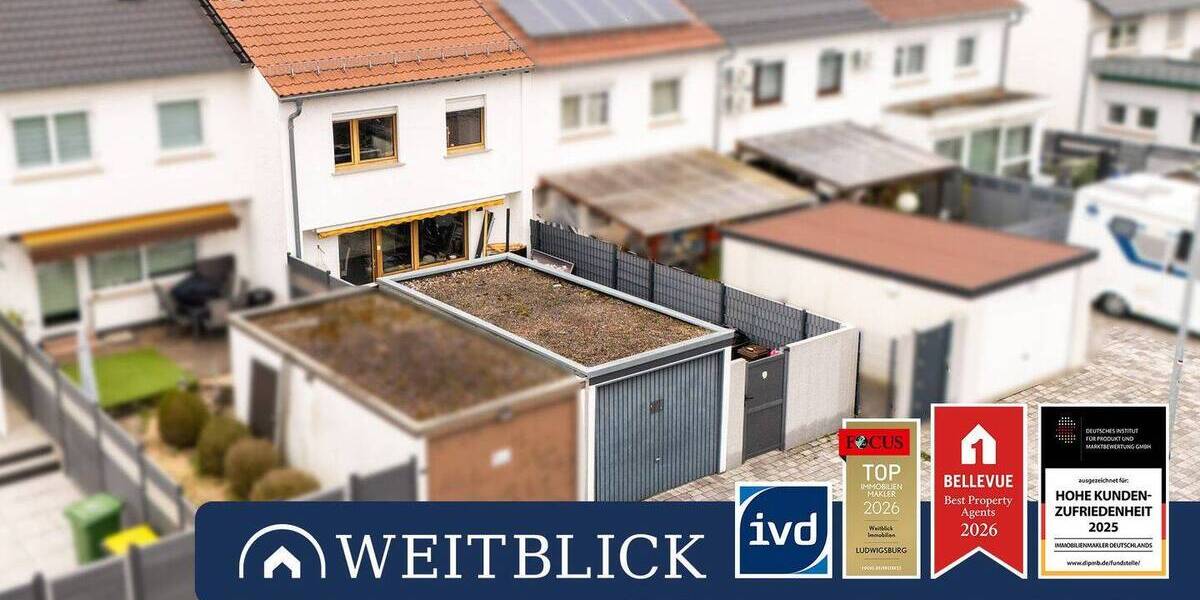 Reihenmittelhaus Asperg - 4 Zimmer, 123 m&sup2;, 398.000&euro; | Angebot:26319693