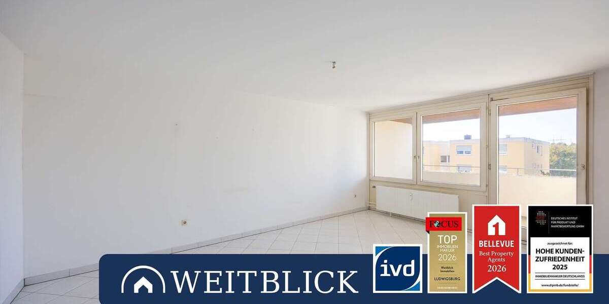 Etagenwohnung Ludwigsburg Hoheneck - 3.5 Zimmer, 83 m&sup2;, 245.000&euro; | Angebot:27688218