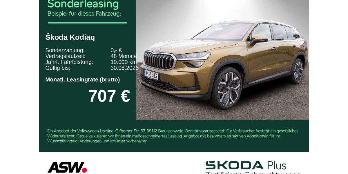 Skoda Kodiaq 7.990 km 59.930 &euro; Heilbronn 74076