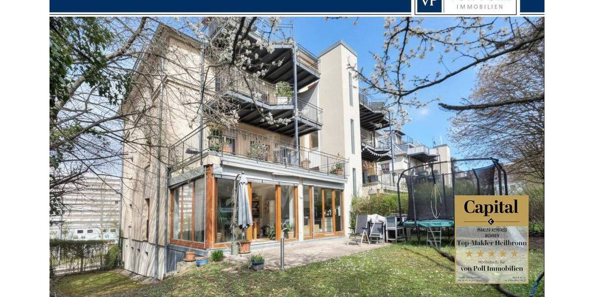 Etagenwohnung Heilbronn Kernstadt - 4 Zimmer, 105 m&sup2;, 655.000&euro; | Angebot:26204111