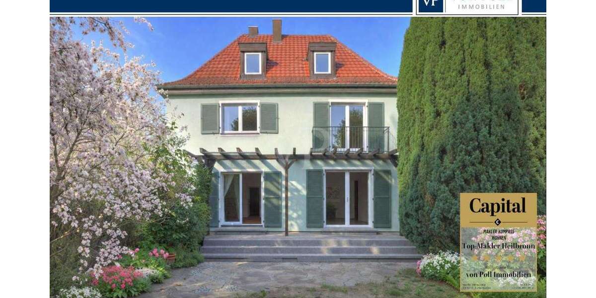 Einfamilienhaus Heilbronn Kernstadt - 7 Zimmer, 182 m&sup2;, 1.085.000&euro; | Angebot:26058908