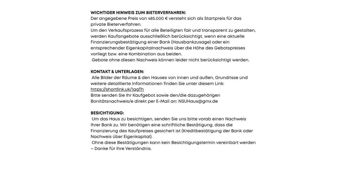 Doppelhaushälfte Neckarsulm - 8 Zimmer, 133 m&sup2;, 485.000&euro; | Angebot:26855689
