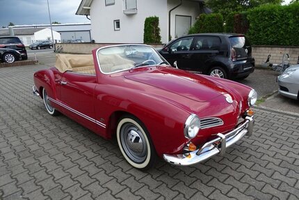 VW Karmann Ghia Cabrio vollständig restauriert