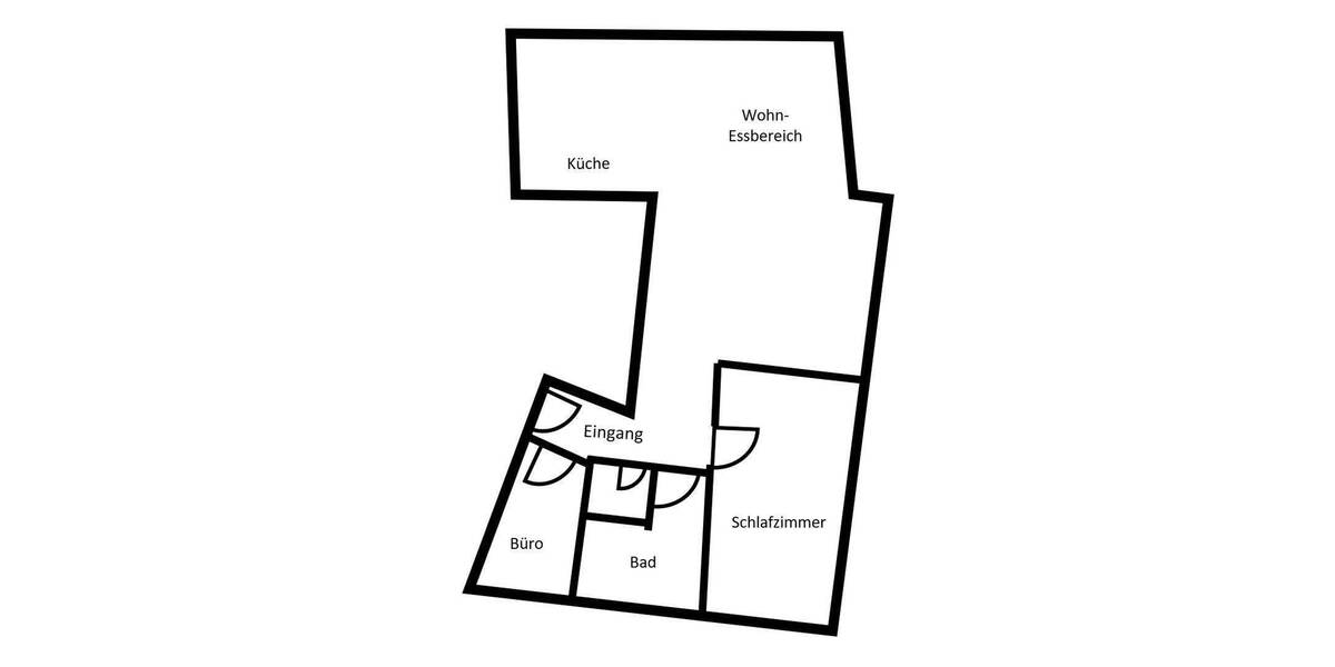Etagenwohnung Stetten a. H. Schwaigern Stetten - 3 Zimmer, 90 m&sup2;, 550&euro; | Angebot:26587275