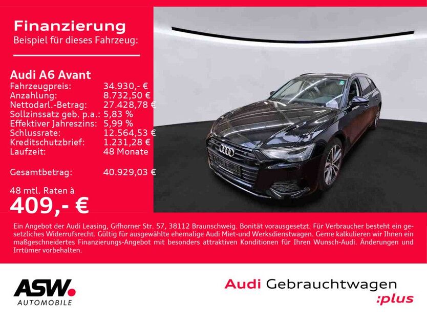 Audi A6 59.500 km 34.930 € Heilbronn 74074